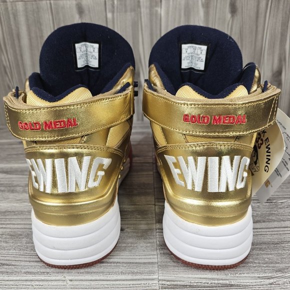 Patrick Ewing Gold Medal Eclipse Basketball Shoes-1EW90151-732-Men\'s Size 9 NEW main image 13